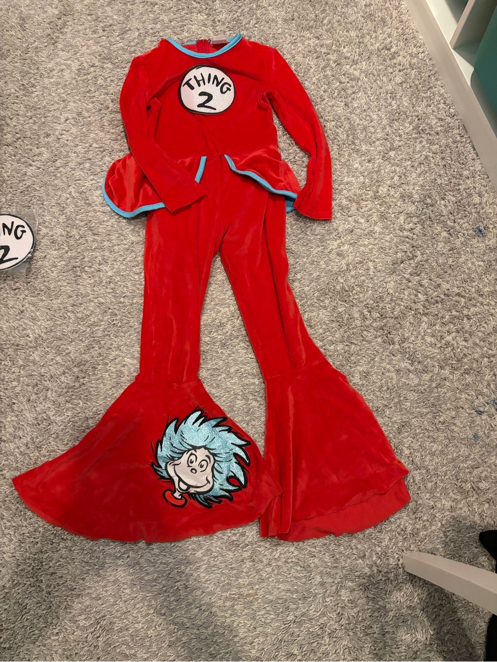 Dr. Seuss Thing 2 Halloween costume